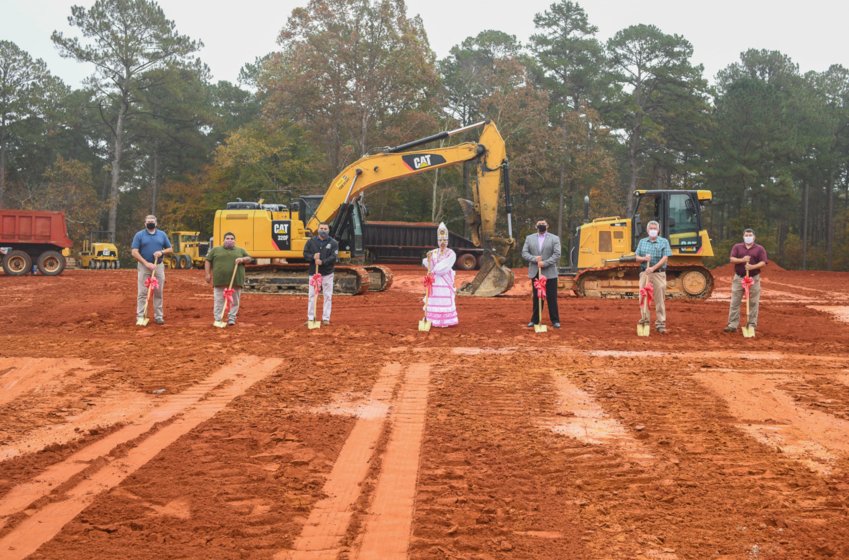 The Mississippi Band of Choctaw Indians held two groundbreaking ceremonies for the new Pearl River COVID Emergency Relief Facility (CERF) Building and the new Choctaw Homeland Security and Emergency Management Agency Building.